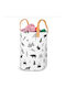 Go Clever Children's Storage Basket made of Fabric Nukido White 35x65cm 1pcs