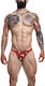 Cut4Men Brazilian Brief Herren Sexy Slip Herzen Red