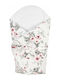 New Baby Pătură Pepinieră Swaddling pături Flowers & Feathers 100% bumbac Multicolor 75x75cm