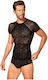 Obsessive Top Sexy pentru bărbați Tricou Black