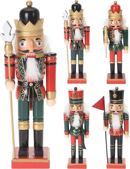 JK Home Decoration Weihnachts-Nussknacker Höhe 25cm. (Verschiedene Designs/Farben)