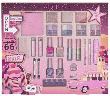 Q-Ki Hollywood Glam Σετ Μακιγιάζ για Πρόσωπο, Μάτια & Χείλη