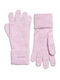 Lilac Marl Femei Tricotate Manusi