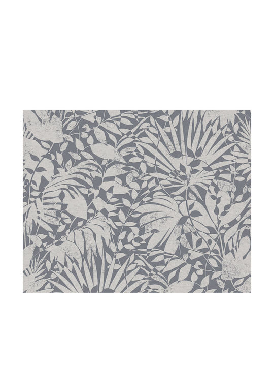 Wallpaper Vinyl Gray L1000xW53cm Washable