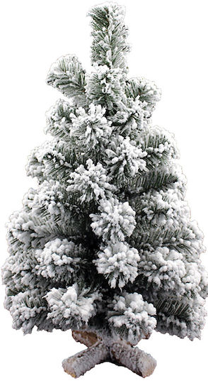 Christmas Decorative Snowy Tree Natural Appearance 50cm