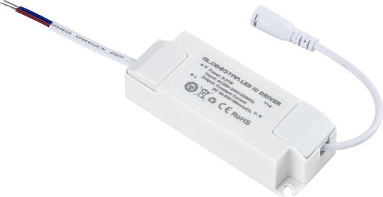 GloboStar Ρυθμιζόμενο Τροφοδοτικό LED IP20 Ισχύος 21W