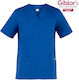 Giblor's Jason Unisex Blue Cotton Medical Blouse