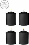 Shots Ouch Tease Candles Candle Black 4pcs