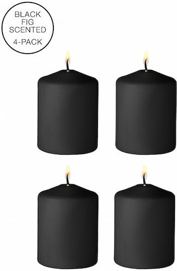 Shots Ouch Tease Candles Candle Black 4pcs