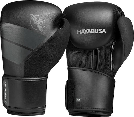 Hayabusa S4 Boxhandschuhe Schwarz