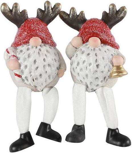 Atmosphera De Crăciun Ceramică Figurină Pitic Înălțime 11cm. (desene și modele diverse)