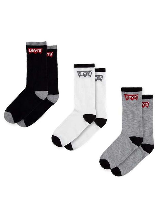 Levi's Boys 3 Pack Knee-High Sport Socks Multicolour