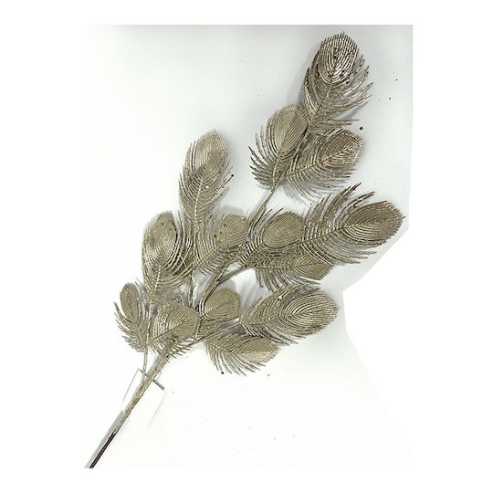 Zaros Christmas Decorative Feather 65cm 6pcs