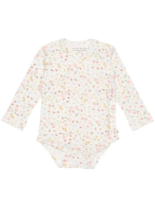 Little Dutch Baby Bodysuit Set Long-Sleeved Ecru