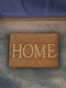 San Lorentzo Entrance Mat made of Coir with Anti-slip Backing Casa Ecru 40x60cm