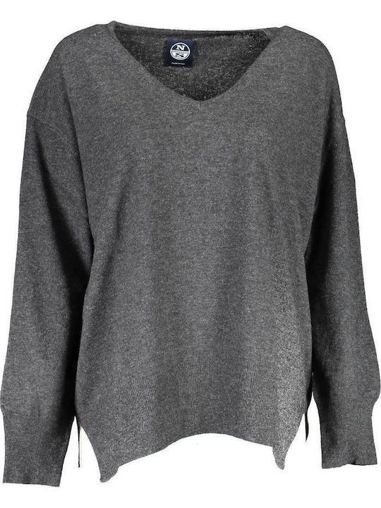 North Sails Women's Long Sleeve Sweater Woolen ...