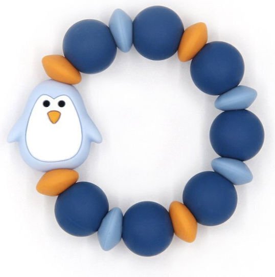 Mimijo Penguin Teething Bracelet made of Silicone for 0 m+