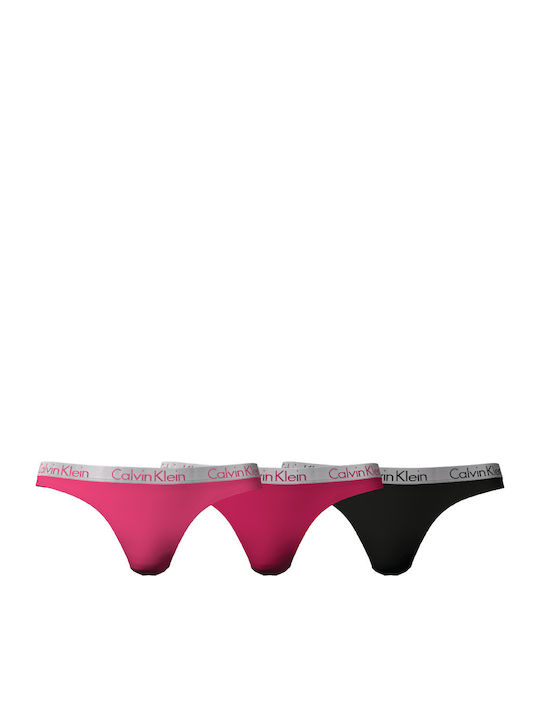 Calvin Klein Βαμβακερά Damen Zeichenfolge 3Pack...