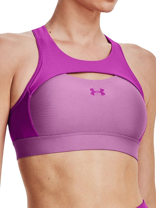 Harness Women's Sports Bra with Removable Padding Purple