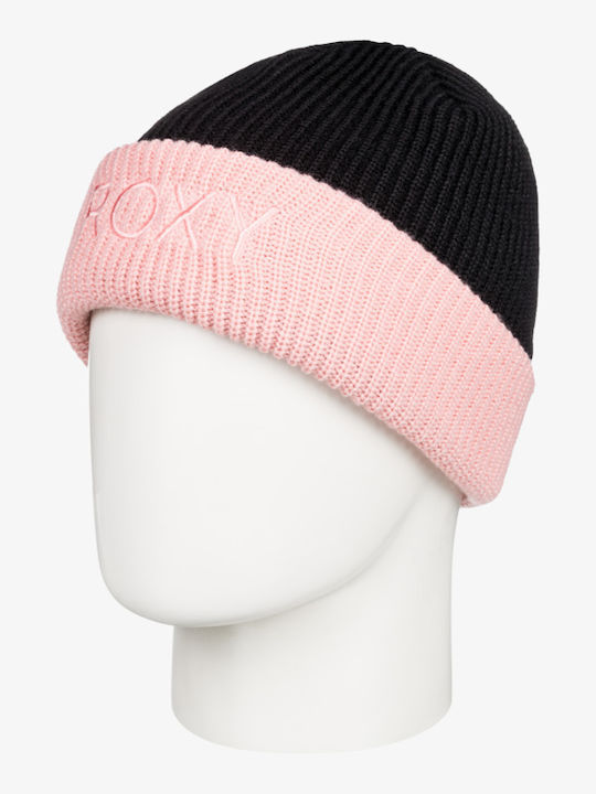 Fereja Beanie Γυναικείος Σκούφος με Rib Πλέξη σε Μωβ χρώμα