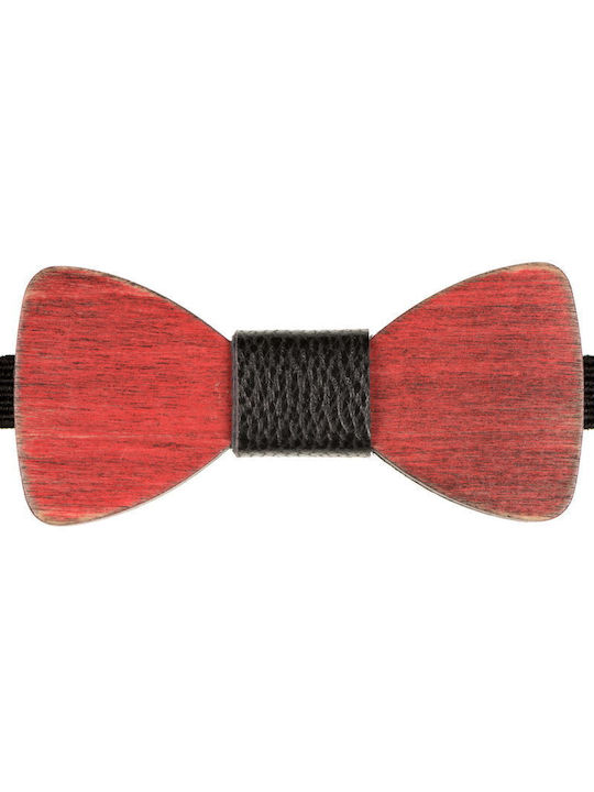 Snipe Wooden Bow Tie Mom & Dad 43011307 - Red