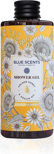 Blue Scents Honey & Argan Bubble Bath Gel with Honey & Jasmine Scent 300ml