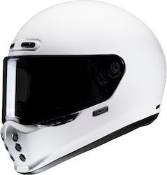 HJC V10 White Motorradhelm Volles Gesicht ECE 22.06