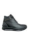 Leather Black Men's Boots Anatomical