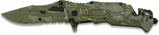 Martinez Albainox Pocket Knife Army Camo with Blade made of Stainless Steel