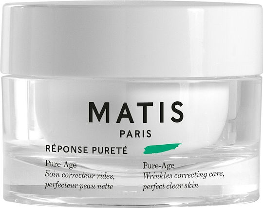 Matis Paris Pure-Age Cremă de Fata Anti-îmbătrânire de Zi cu Acid Hialuronic și Colagen 50ml