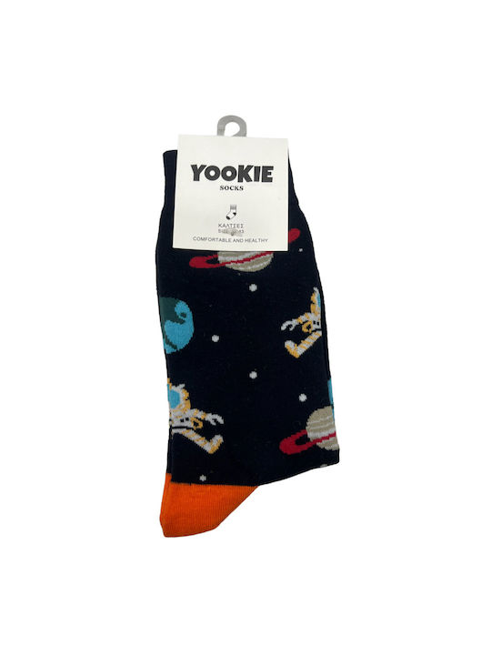 Yookie Space Socken Schwarz 1Pack