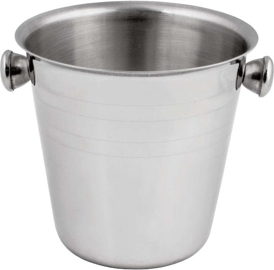 Max Home Metallic Ice Bucket Container 9.5cm