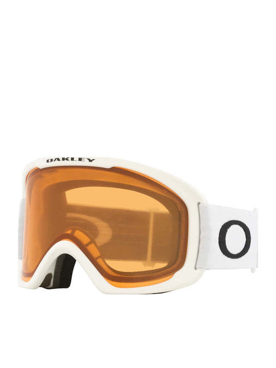 O-Frame 2.0 Pro Μάσκα Σκι & Snowboard Ενηλίκων Λευκή με Φακό Πορτοκαλί