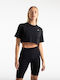 Crop Top pentru femei Boxraw Strike - Negru