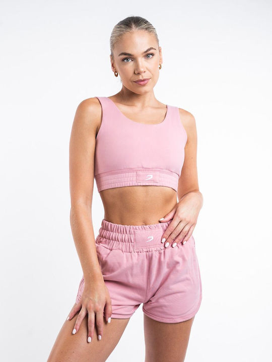 Γυναικείο Αμάνικο Μπλουζάκι Boxraw Kim - Pink