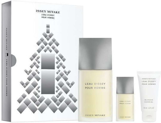 Issey Miyake L' Eau D'issey Pour Homme Ανδρικό Σετ με Eau de Toilette 3τμχ