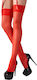 Cottelli Collection Sexy Κάλτσες Red
