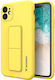Wozinsky Kickstand Back Cover Σιλικόνης Κίτρινο...