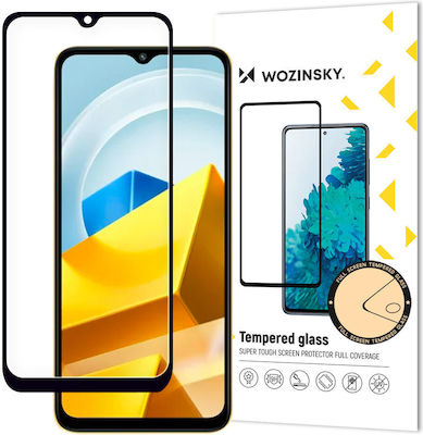 Wozinsky Full Glue Full Face Tempered Glass Black (Poco M5)