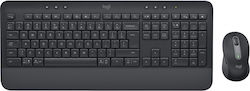 Logitech Signature MK650 Fără fir - Set cu Mouse Engleză US Logitech Signature MK650 Fără fir - Set cu Mouse Engleză US