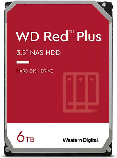 Western Digital WD60EFAX 3.5 HDD 6TB（4） Western Digital Red 6TB HDD Hard Disk 3.5