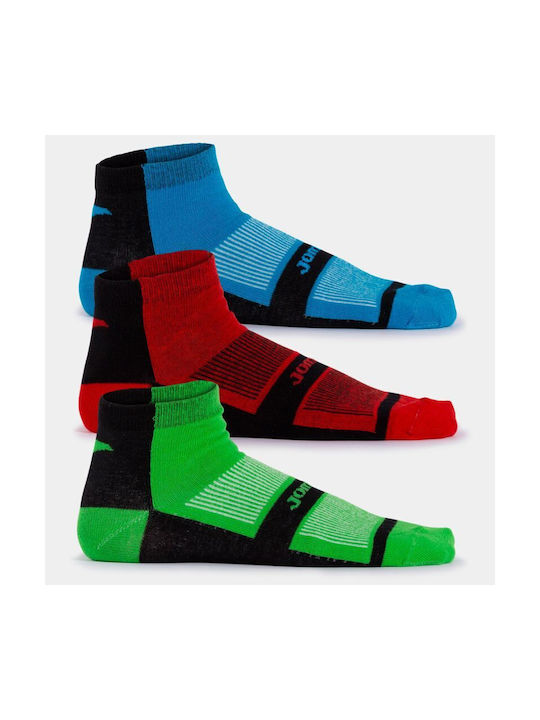 Joma Elite Αθλητικές Κάλτσες Πολύχρωμες 3 Ζεύγη