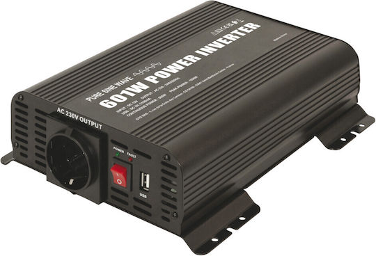 GYS PSW Inverter Αυτοκινήτου 601W για 12V DC με 1xUSB
