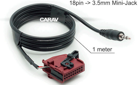 CARAV Industries Inc. Car AUX Adapter for Seat / Skoda / VW