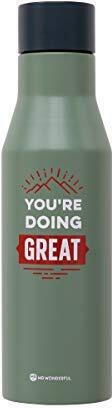 Mr. Wonderful You're Doing Great Μπουκάλι Θερμός Ανοξείδωτο 500ml Πράσινο