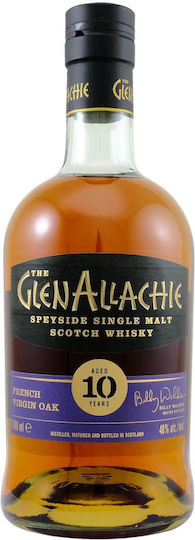 French Virgin Oak Single Malt Ουίσκι 10 Ετών Σκωτίας 48% 700ml
