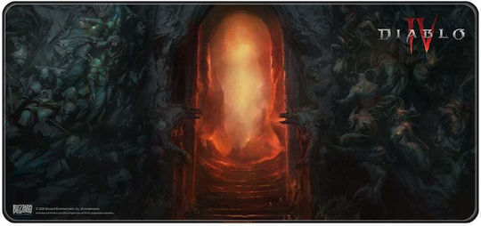 Blizzard Diablo IV Гейминг Мишка Подложка XXL 900мм Gate of Hell