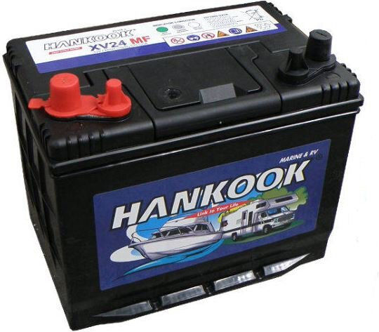 Hankook Batterie Auto XV24MF mit Kapazität 86Ah