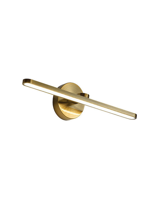 Elmark Modern Lamp Wall with Integrated LED and Natural White Light Bronze 30cm