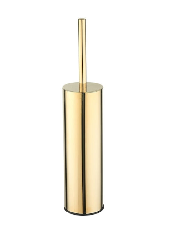 Ravenna Parthenon Metallic Toilet Brush Gold